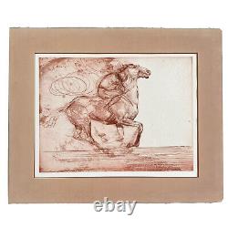 Ivan Valtchev (b 1944 Germany) Signed Etching The Rider