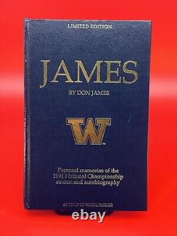 JAMES by Don James. Limited Edition Signed Book /1500. Huskies. Virgil Parker