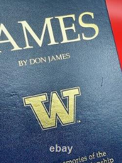 JAMES by Don James. Limited Edition Signed Book /1500. Huskies. Virgil Parker