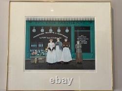 JAN BALET Epicerie Parisienne Rare Litho Limited Edition 292/300 Signed