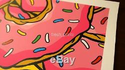 JERKFACE Donut Mobile Screen Print Limited Edition of 75 Simpsons Homer