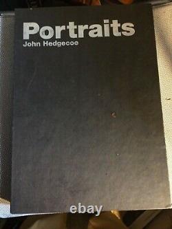 JOHN HEDGECOE PORTRAITS lImited edition in slipcase signed