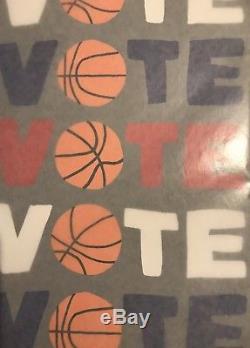 JONAS WOOD SIGNED VOTE Basketball Limited Edition Color Screen Print Sold Out
