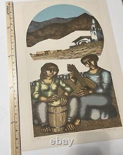 JORGE DUMAS Atardecer Limited Edition Signed Numbered Color Lithograph 220/350