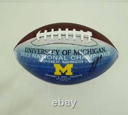 J. J. McCarthy Autographed Limited Edition Wolverines Commemorative Ball BAS COA