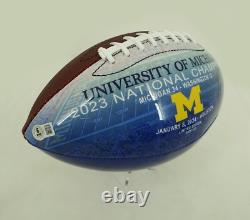 J. J. McCarthy Autographed Limited Edition Wolverines Commemorative Ball BAS COA