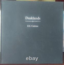 J. M. Coetzee Dusklands Signed Numbered Limited Edition