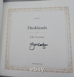 J M Coetzee Signed Dusklands Limited Edition /186