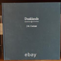 J. M Coetzee Signed Dusklands Signed Numbered Limited Edition /186