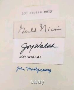 Jack Kerouac The Wild Boar & Other Skirmishes Signed Limited Edition /100 1986
