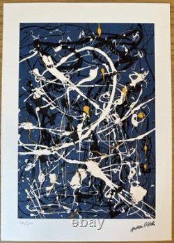 Jackson Pollock Limited edition Lithograph Print Signed & Numbered