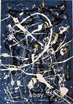 Jackson Pollock Limited edition Lithograph Print Signed & Numbered