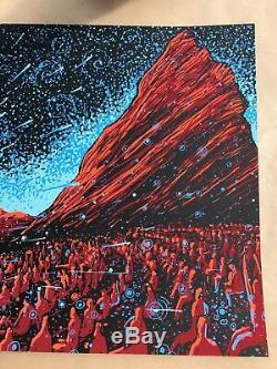 James Eads Red Rocks Amphitheatre Dave Matthews Limited Edition Print Poster