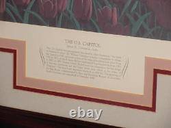 James H Cromartie Signed Numbered Limited Edition Print US Capitol 764/950 East