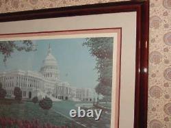 James H Cromartie Signed Numbered Limited Edition Print US Capitol 764/950 East