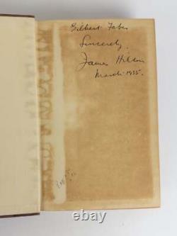 James Hilton / TERRY Inscribed Signed 1st Edition 1927