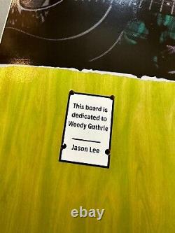 Jason Lee Woody Guthrie Skateboard Deck Signed & Numbered Limited Edition /400