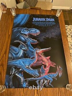 Jason Raish Jurassic Park SIGNED Limited Edition Sold Out Art Print Nt Mondo