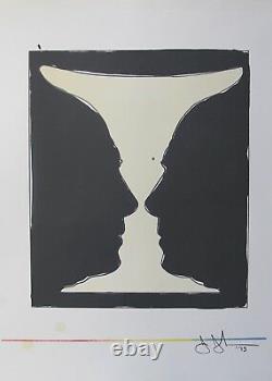 Jasper Johns CUP TWO PICASSO 1973 Plate Signed Lithograph Art XXe Siecle Paris