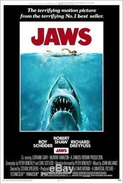 Jaws Poster Screen Print Mondo Roger Kastel Limited Edition PCC Original Cover