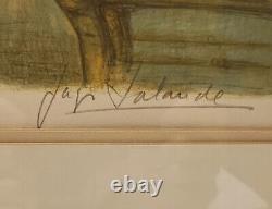 Jay Jalaude Pencil Signed And Numbered Limited Edition Lithograph