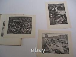 Jean Vigoureux Signed Limited Edition Prints Portfolio Collection Wpa Antique