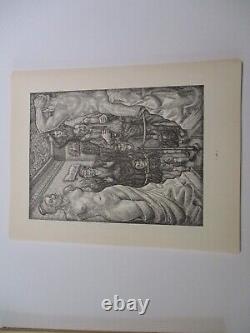 Jean Vigoureux Signed Limited Edition Prints Portfolio Collection Wpa Antique