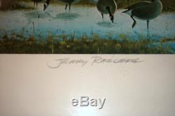 Jerry Raedeke 17 x 26, Backyard Birds Ducks Unlimited Limited Edition Print