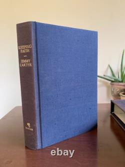 Jimmy Carter- Keeping Faith (Signed limited edition)