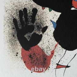 Joan Miró Limited Edition Lithograph Signed and Numbered