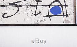 Joan Miro Lithograph Limited Edition, The Perseides III