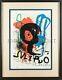 Joan Miro Sobreteixims Exhibition Large Lithograph on Paper Limited Edition