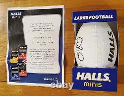 Joe Buck SIGNED Autographed Football & Letter Halls LIMITED EDITION 1/100 Auto