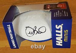 Joe Buck SIGNED Autographed Football & Letter Halls LIMITED EDITION 1/100 Auto