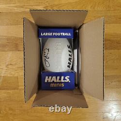 Joe Buck SIGNED Autographed Football & Letter Halls LIMITED EDITION 1/100 Auto