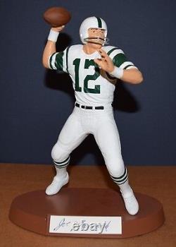 Joe Namath Autographed Salvino Limited Edition Figurine New York Jets 1425/2500