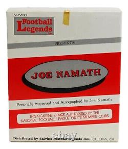 Joe Namath Autographed Salvino Statue Jets Limited Edition