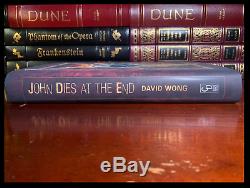 John Dies At The End SIGNED by DAVID WONG Mint Cemetery Dance Hardback 1/648