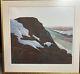 John K. Esler Signed Limited Edition Print Buffalo Jump 85/100, 1980