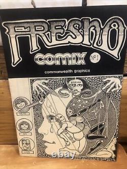 John Thompson Fresno comics #1 limited edition. Signed an inscribed? Rare