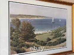Joseph McGurl Hand Signed and Numbered Limited Edition Lithograph Tarpaulin Cove