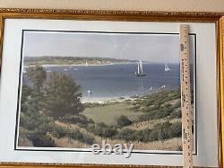 Joseph McGurl Hand Signed and Numbered Limited Edition Lithograph Tarpaulin Cove