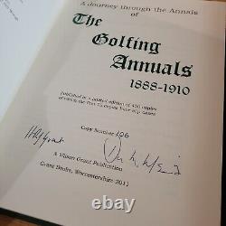 Journey through the Annals of The Golfing Annuals 1888-1910 Signed Slipcover