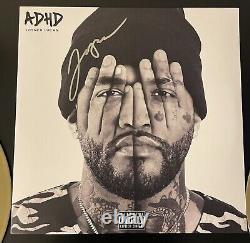 Joyner Lucas ADHD Rap Signed Gold Vinyl Limited Edition Autographed Rare PROOF