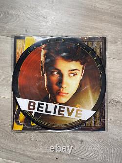 Justin Bieber Autographed Special Limited Edition Double Album In case Signed