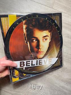 Justin Bieber Autographed Special Limited Edition Double Album In case Signed