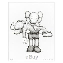 KAWS LIMITED EDITION ART BOOK WITH SCREENPRINT /SIGNED & Numbered Edition Of 750