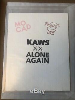 KAWS MOCAD Signed Limited Edition Brooklyn NGV Print Gone Banksy