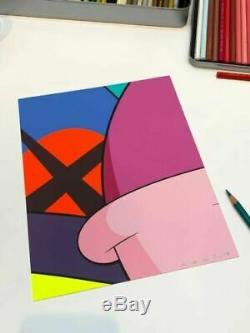 KAWS x MOCAD Alone Again Signed Stamped Limited Edition Print
