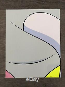 KAWS x MOCAD Limited Edition Print Poster Companion BFF Alone Again Signed 2019